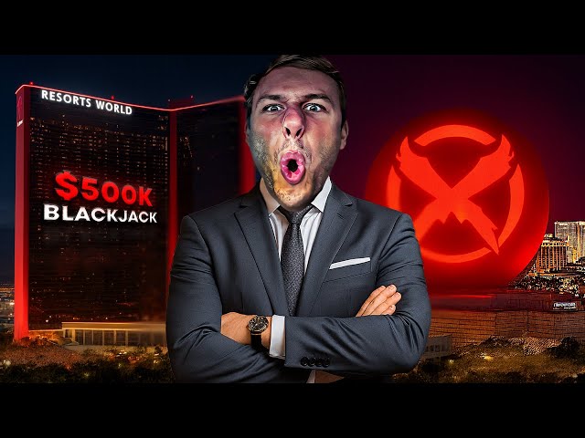 INSANE $500,000 Blackjack RUN at Resorts World Las Vegas!