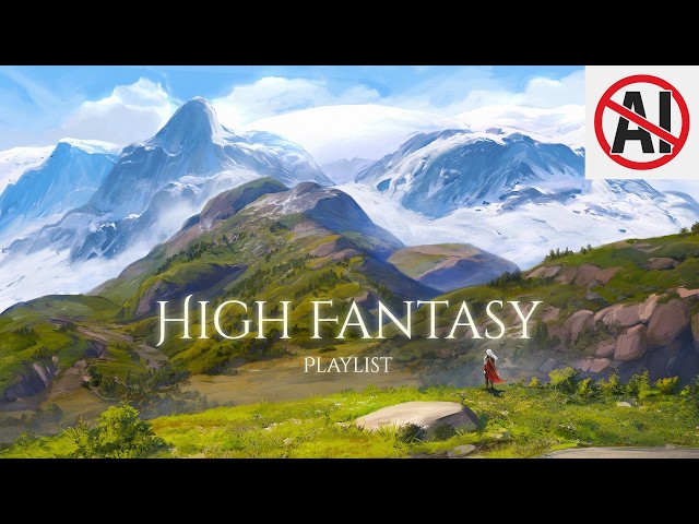 Playlist for reading or writing High Fantasy | ambient fantasy music