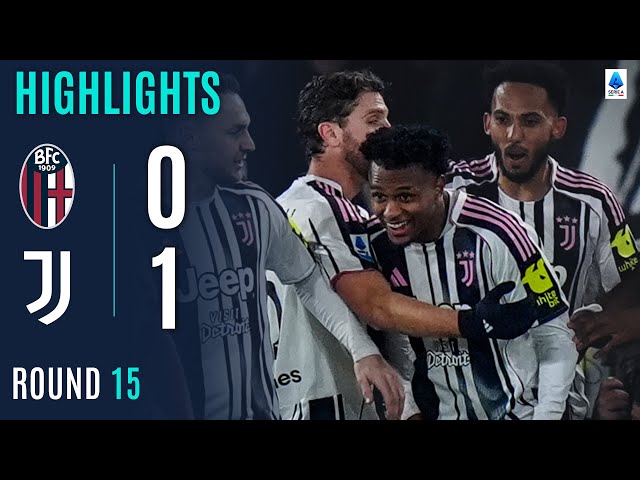 BOLOGNA-JUVENTUS 0-1 | HIGHLIGHTS | Cabal takes the win with a header | SERIE A 2025/26