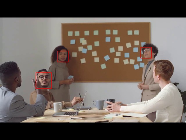 Face Detection on recorded videos using OpenCV in Python