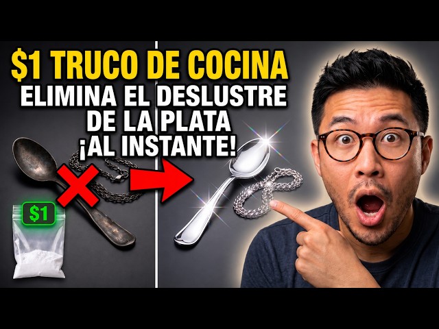Truco de cocina de $1 quita el deslustre de la plata al instante — ¿Por qué la joyería lo ocultó?