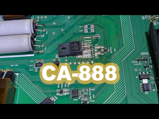 Devant 50-inch smart TV. No power; repair. (50UHD202)