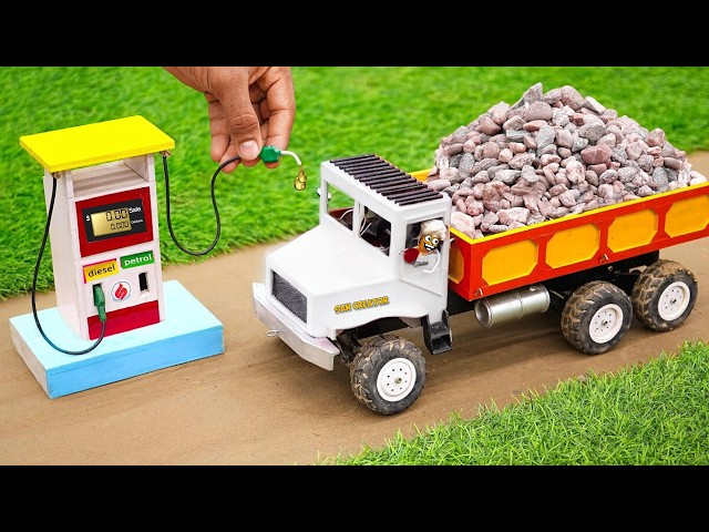 diy mini motor water pump science project | min hand pump @SanCreator1