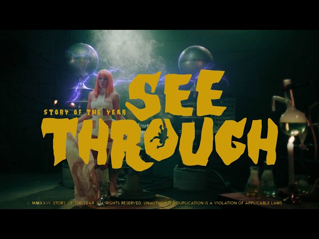 Story Of The Year - See Through (OFFICIAL MUSIC VIDEO)