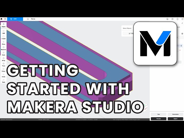 Getting Started with Makera Studio, an Overview