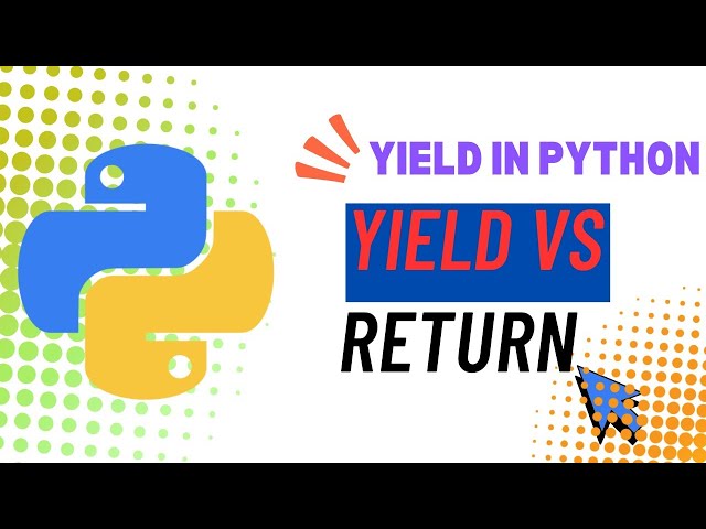 What does the #yield keyword do in #Python? Python’s Yield vs Return #python #yieldvsreturn #yield
