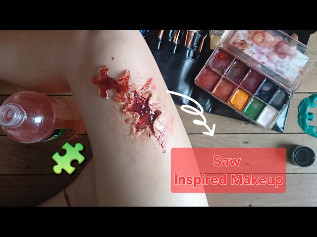 SAW Inspired FX Makeup Look | Creativehailes
