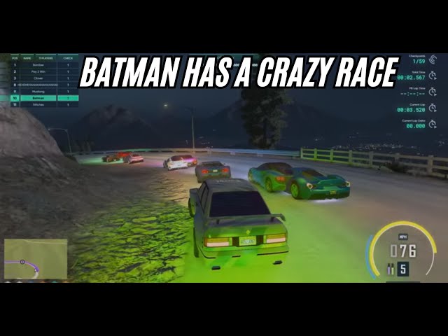 Batman GOES CRAZY on Vinewood Touge | GTA 5 RP NoPixel 4.0