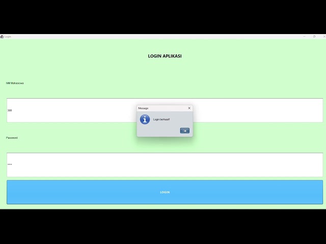 Project aplikasi dekstop Pembayaran UKT mahasiswa