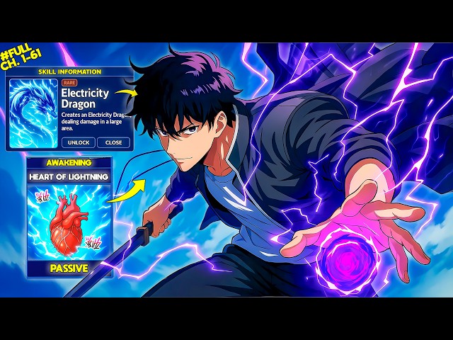 [FULL] He HAD an E-Rank SKILL, BUT ended up AWAKENING an SSS THUNDER GOD SKILL | Manhwa Recap