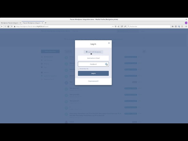 Premium Flarum Wordpress integration introduction