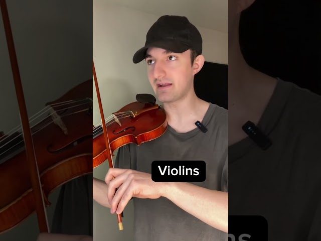 When you try to give the Violas the melody... #shorts