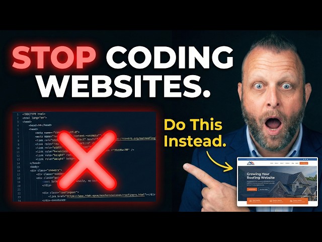 How to Build a Full Website Without Coding Using AI (Google Stitch + Lovable)