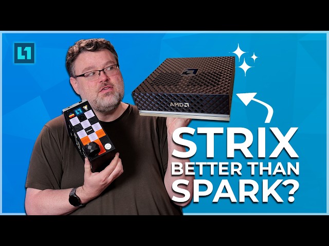 Is STRIX Better than SPARK? Now Launching w/new Software: AMD's Ryzen AI Halo Developer Workstation