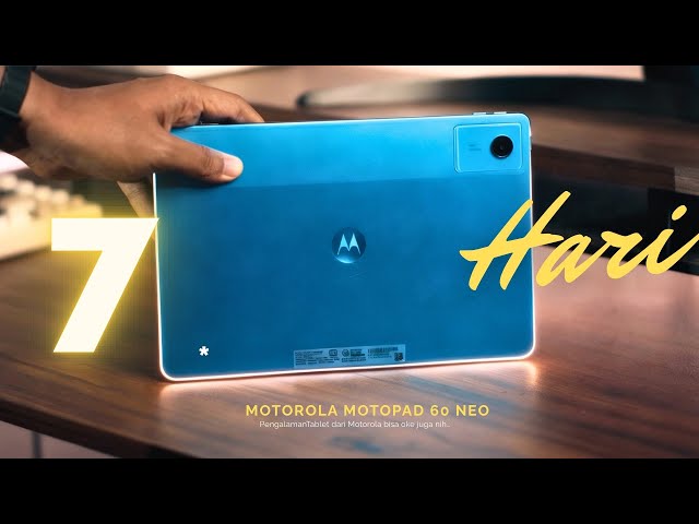 Tablet 2.2 JUTA  - 7 HARI Pakai Motorola Motopad 60 Neo !