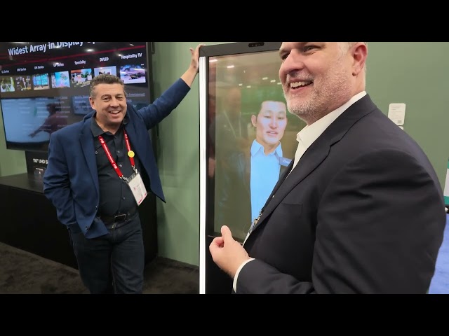 Recorrido por el stand de LG en Infocomm 2026: MicroLED MAGNIT Gen 2 4K y pantallas OLED transpar...