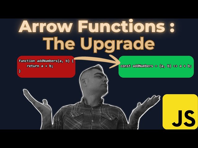 Arrow Functions | Javascript Basics | #29