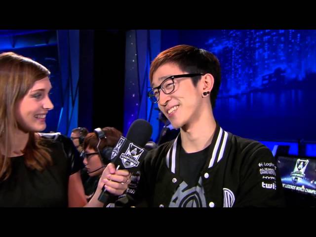 (03.10.2014) TSM Locodoco Interview | LoL World Championship 2014