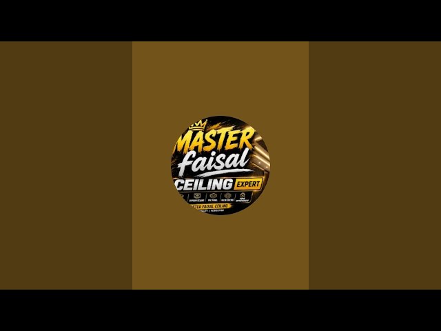 Master Faisal Ceiling Live Update | Premium Ceiling Designs & Budget Estimates