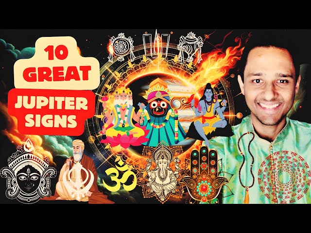 10 classic signs that you have a powerful JUPITER in your Horoscope #jupiter #guru #god #faith