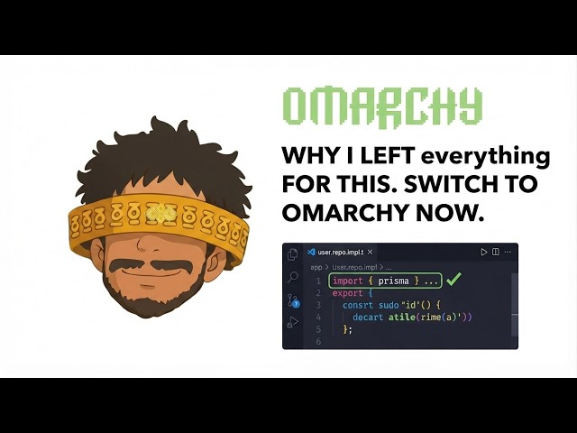 Rage-baiting you to switch to OMARCHY Part 1