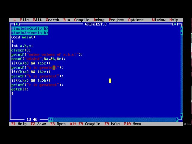 Practical c programming - 4  Greatest no program