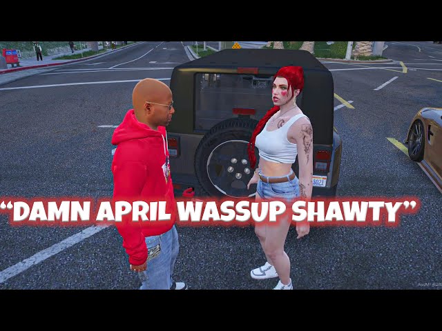 Peanut Meets April Fooze After A Long Time | NoPixel 4.0 | GTA | CG