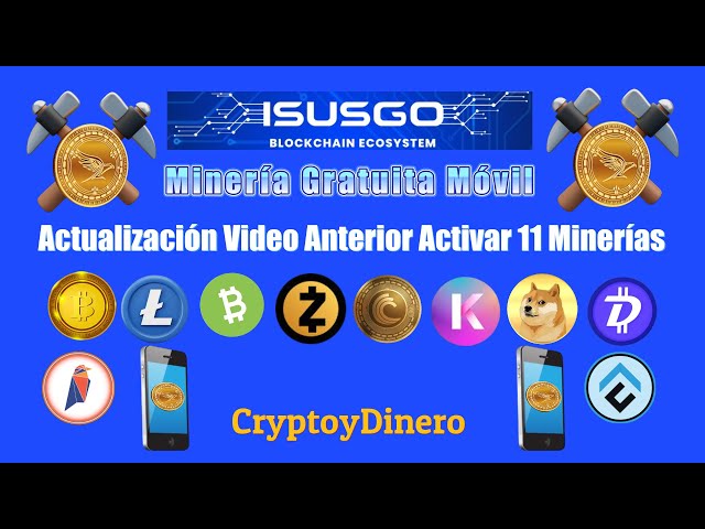 🧑‍🏫Actualización y Activación 🤑 de 11 Minerías ⛏️ Dentro de App 📱  Isusgo Blockchain Ecosystem 😮