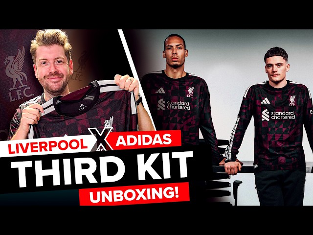 Liverpool x Adidas 2026/27 Third Kit UNBOXING!