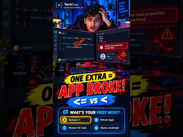One Extra | Broke My App | Every Programmer Must Know! #shorts