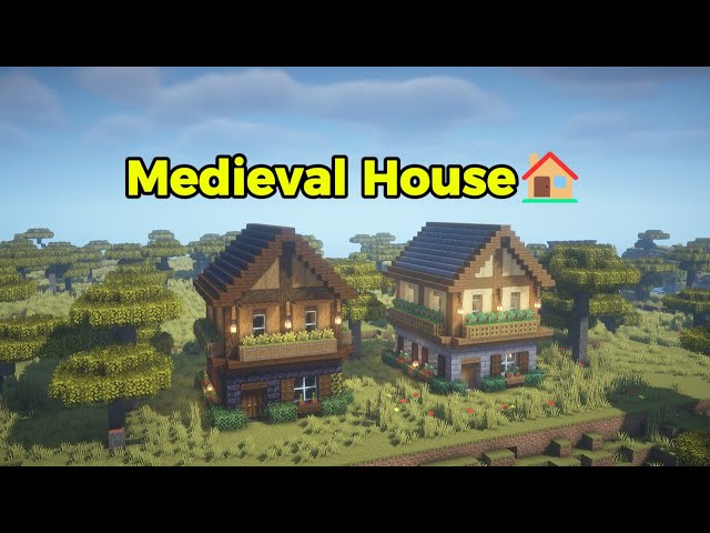 Minecraft Medieval House🏠