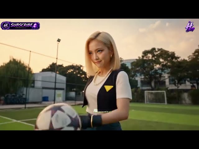 Android 18 Plays Football ⚽🔥 | Live Action AI (4K) | Dragon Ball