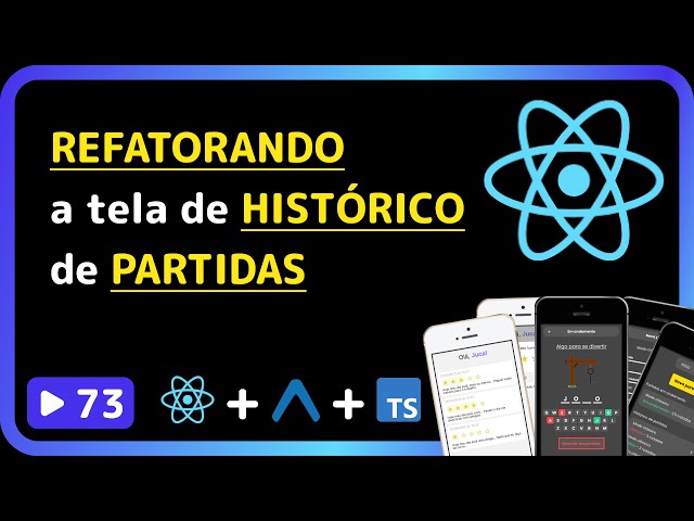 React Native 2025 Core Course: #73 - Refactoring the Match History Screen