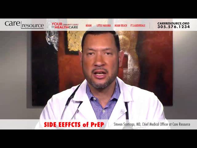 Side Effects of Taking PrEP  - (Pre-Exposure Prophylaxis)?
