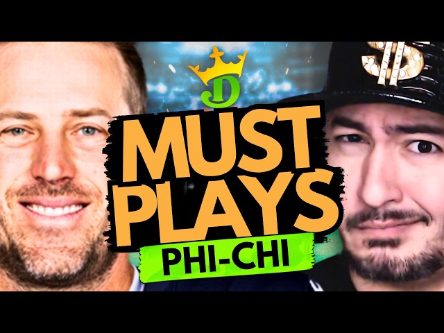 NFL DFS Eagles-Bears MUST PLAYS (DraftKings Highest ROI Lineups!) | NFL DFS Picks