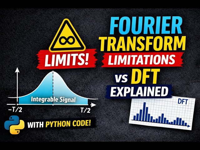 Fourier Transform Limitations Explained | From Integrability to Discrete Fourier Transform (DFT)