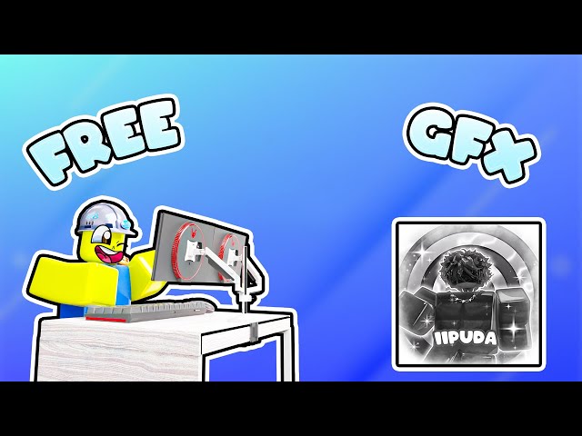 Doing Free GFX for Trouble Friend | Speed-Art | Pfp | ROBLOX