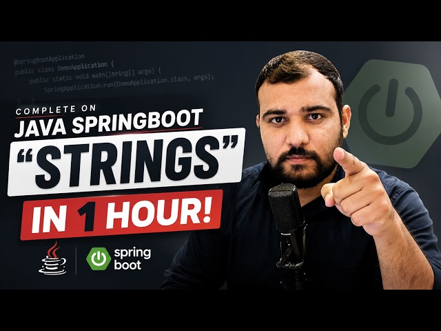 Java Strings One Shot 💯 Crack Interviews & Development