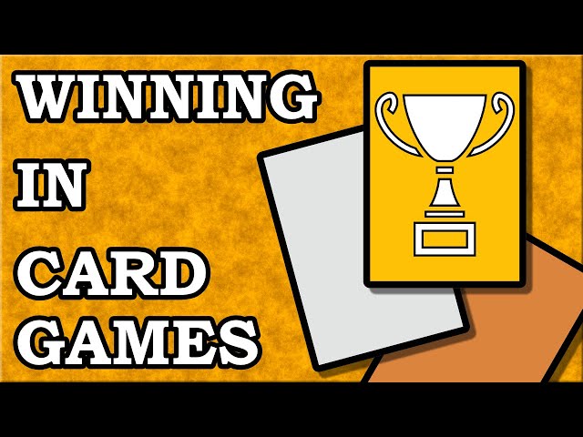 The Aim of Card Games | Card Game Design