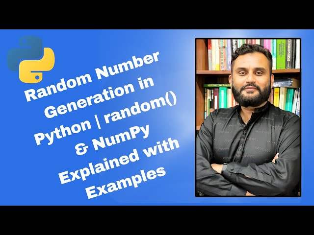 Random Number Generation in Python | random & NumPy Explained with Examples