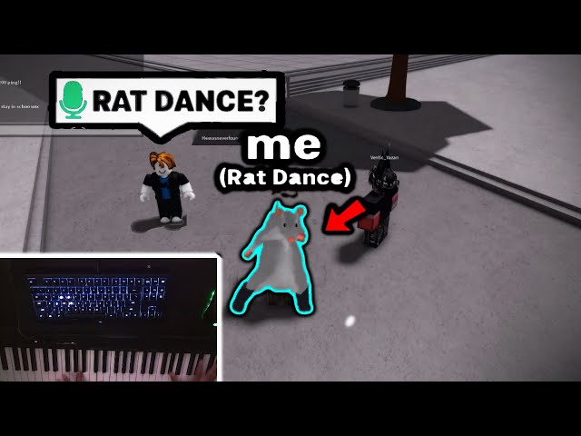 I Played RAT DANCE Meme in The Strongest Battlegrounds