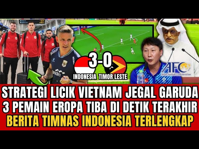 Berita Timnas Indonesia Terbaru Hari Ini, 31 Juli 2026 AFF Cup - VS Timor Leste Hasil Highlight Bola