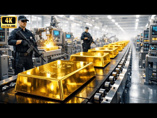 How Is Raw Gold Transformed? Exploring the Intricate gold raw material production process!