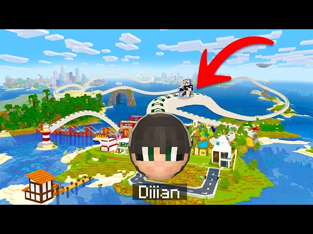 Diiian turned into a LONGEST SNAKE in Minecraft!