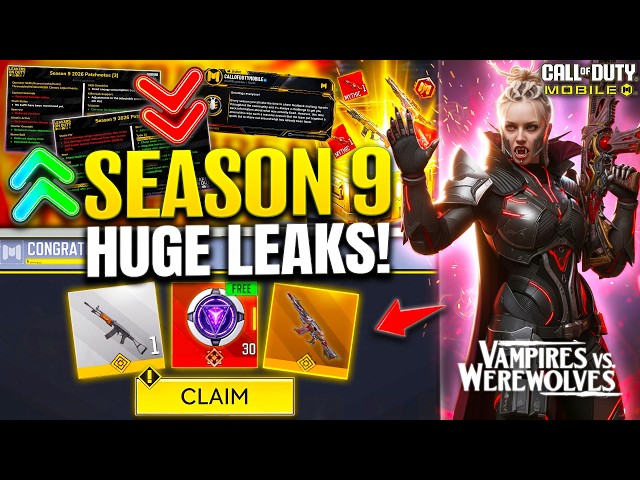 NEW Legendary GRAV LEAKED! Season 9 Lucky Draws & Balance Update | COD Mobile | CODM Leaks