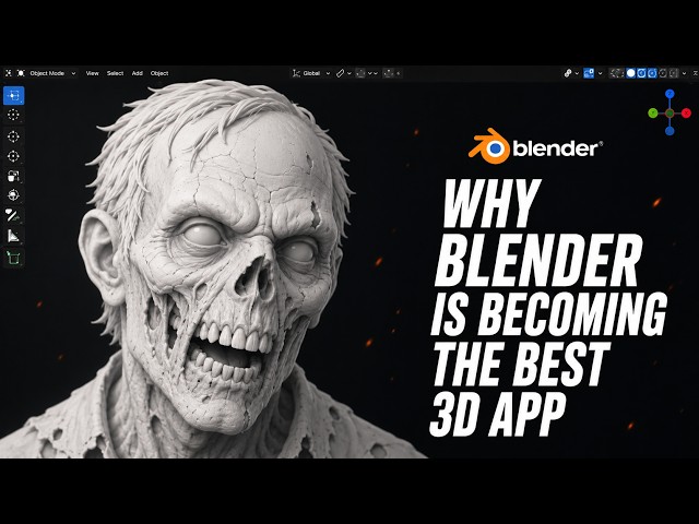 why blender is becoming the best 3d app