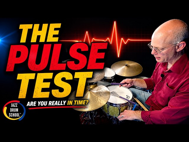 Jazz Drum Swing Feel Exercise (The Pulse Test)