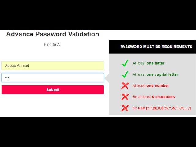 HTML Form Validation in JavaScript with Free Source Code - JavaScript Tutorial