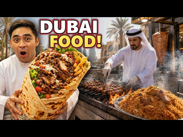 50 Must Try DUBAI Food🇦🇪 Authentic Dubai Street Food Tour!