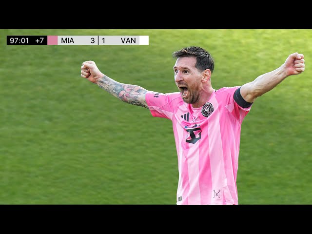 Messi vs Vancouver | 2 Assists & MLS Cup Glory! 🏆🔥 | 06/12/2025